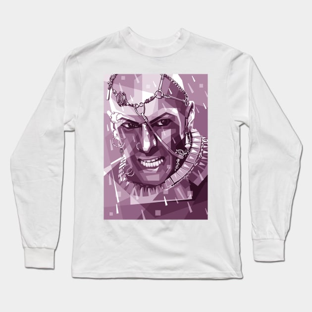 Peter Mensah Long Sleeve T-Shirt by lots of artWork